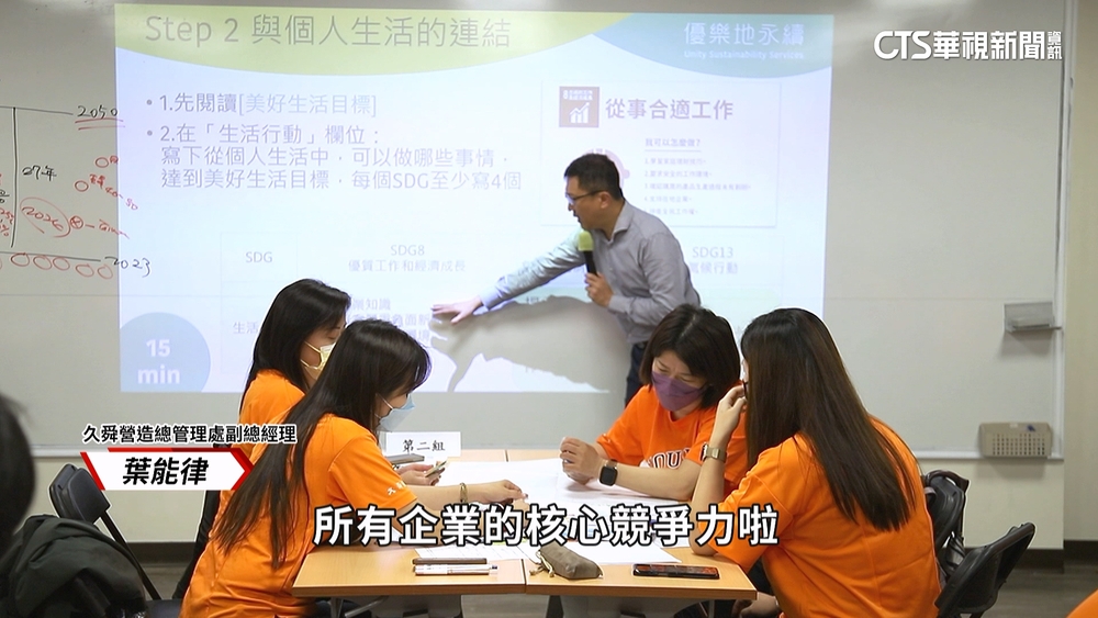 ESG規劃師超夯　課程一推就秒殺