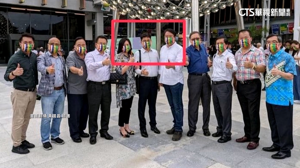 反擊綠委餐敘質疑　黃國昌曝林右昌曾國緯合照