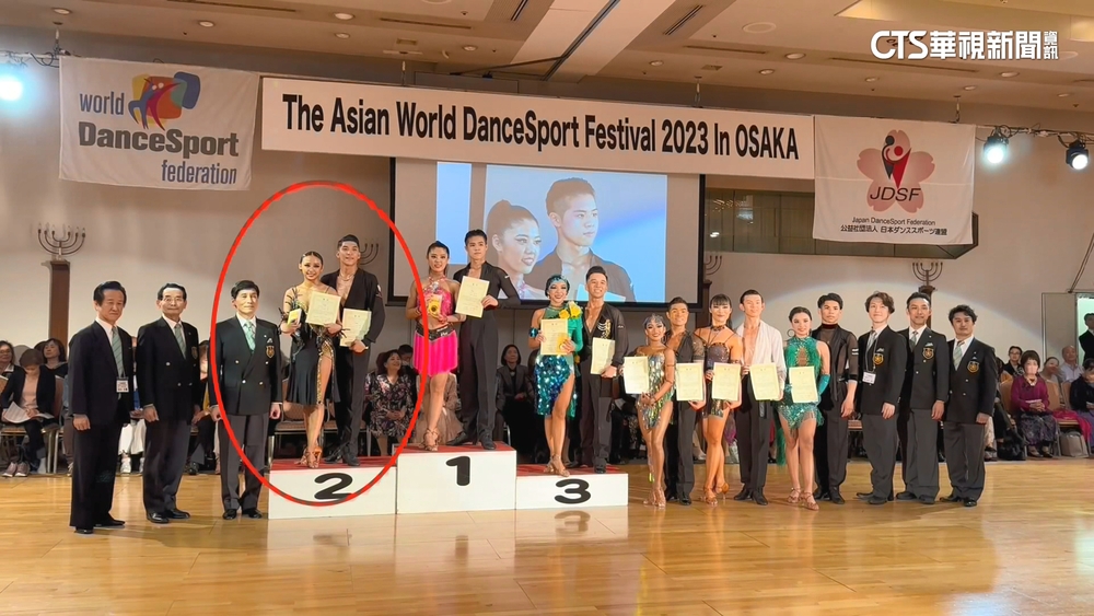 白天救災.晚上練國標 消防役男舞出一片天