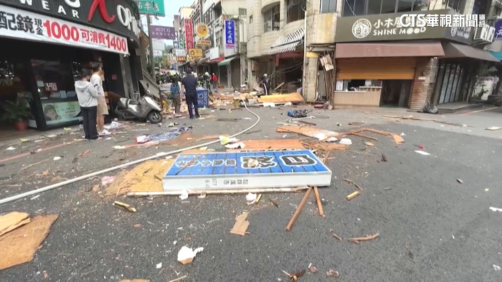 轟！　苗栗牛肉麵攤氣爆4人傷　桌椅炸飛窗戶震碎
