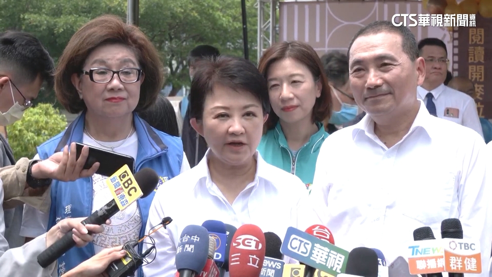 侯友宜走訪台中請益　盧秀燕熱情迎接拉抬氣勢