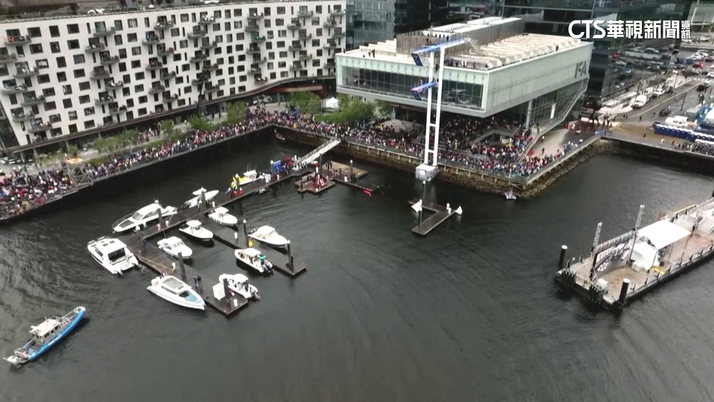 2023懸崖跳水波士頓開戰　博物館屋頂架跳台