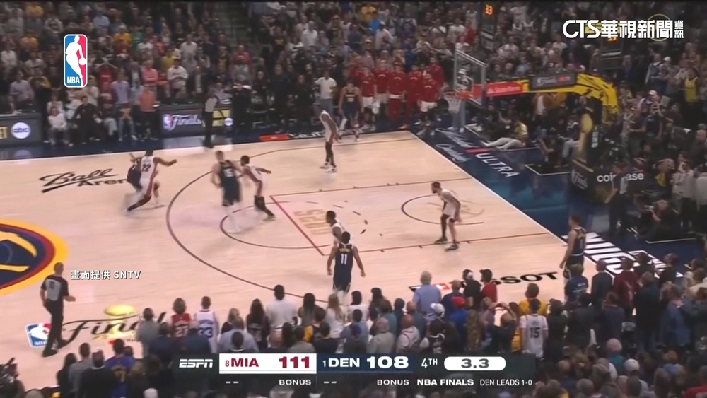 亂拳打死丹佛「小丑」　熱火總冠軍戰G2開胡