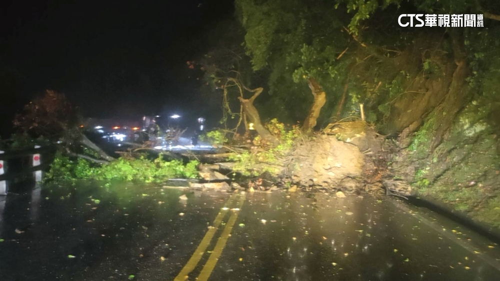 蘇花東澳路段深夜坍方　已恢復單線雙向通行
