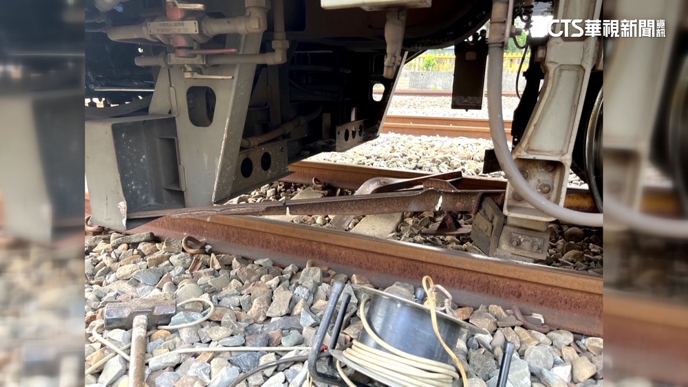 道班人員遺留「轉向架」！　台鐵撞上影響近2千人
