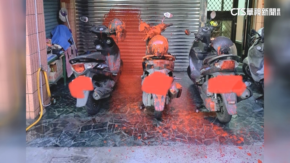 疑夜市經營糾紛　高雄民宅遭潑漆嫌犯落網