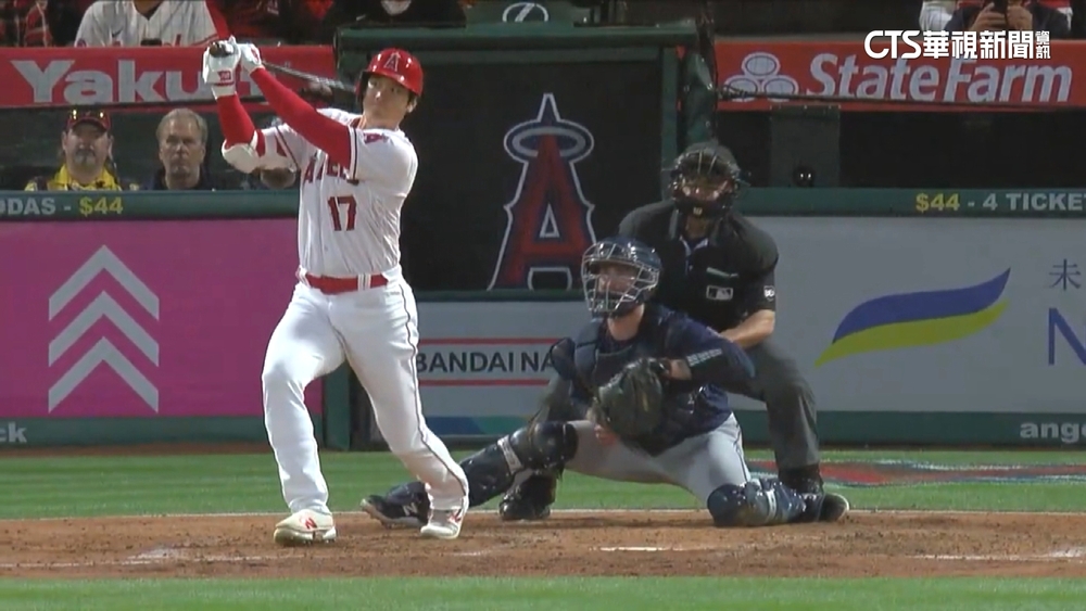 大谷炸裂兩分砲！　18轟出爐僅落後Judge一轟