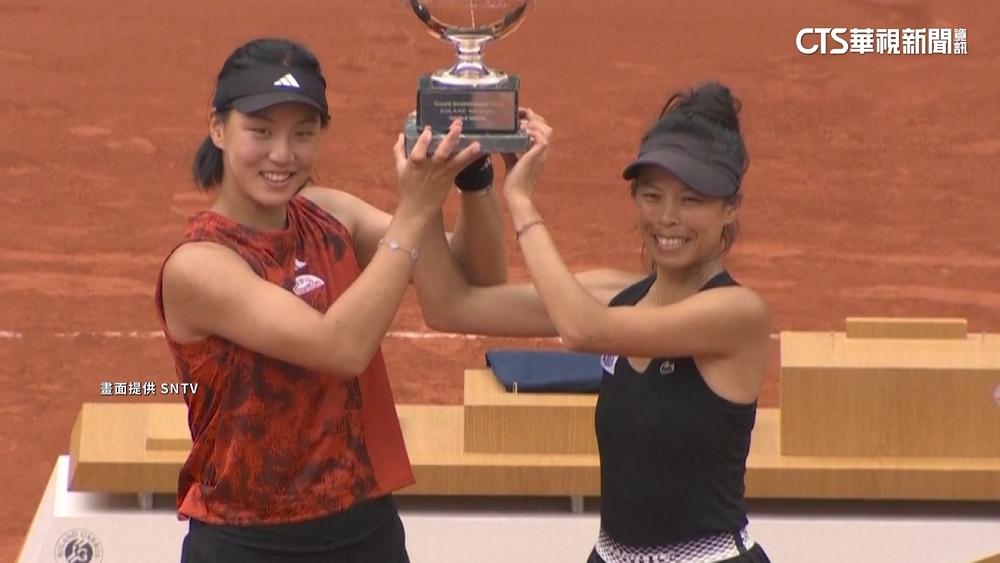 第5座大滿貫金盃！　謝淑薇逆轉奪法網女雙冠軍