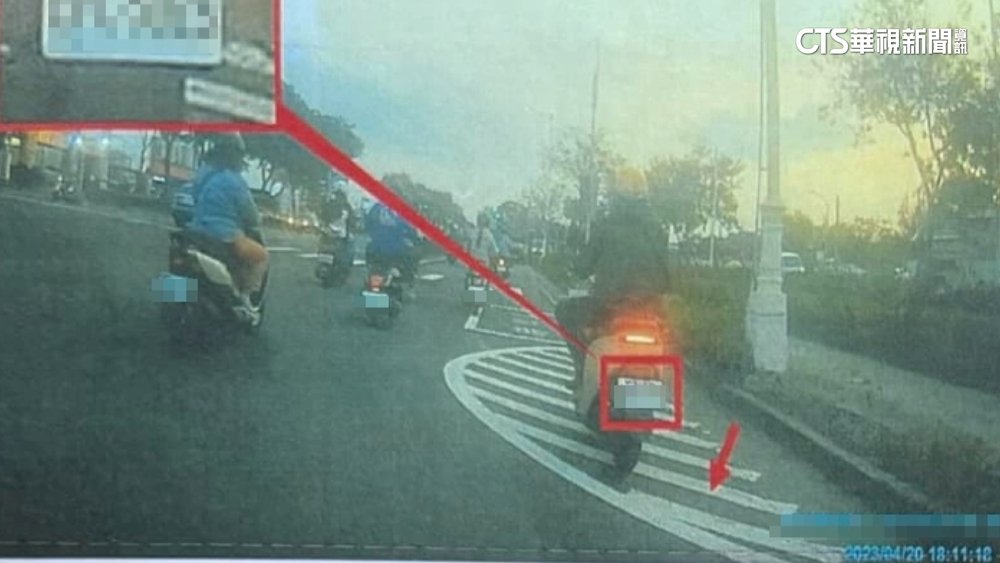 進待轉區「壓到槽化線」遭罰9百　民眾怒：陷阱！