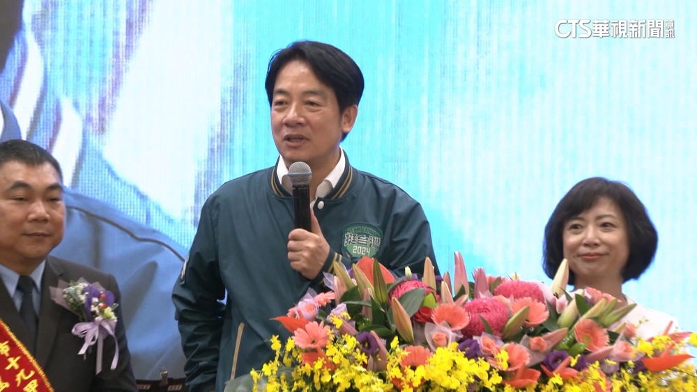 前進台中！　賴清德承諾加強管理黑.金.槍.毒