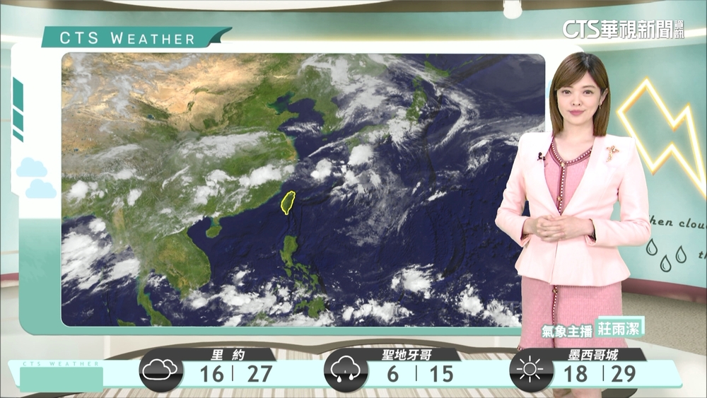 天氣高溫悶熱　留意午後雷陣雨