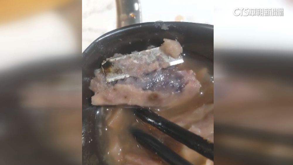 吃芋頭險吞3cm刀片！　餐廳致歉將加強檢查