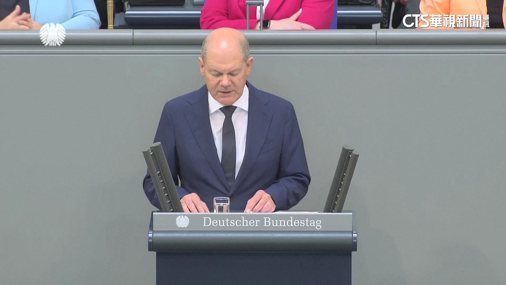 德國總理蕭茲警告中國　勿武力改變台海現狀