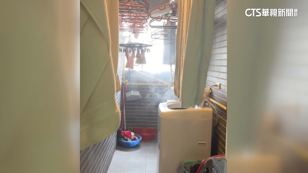 竹北多處瓦斯外洩　驚！熱水器「洩水冒白煙」