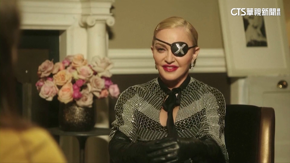 天后瑪丹娜細菌感染　插管治療.病況改善中