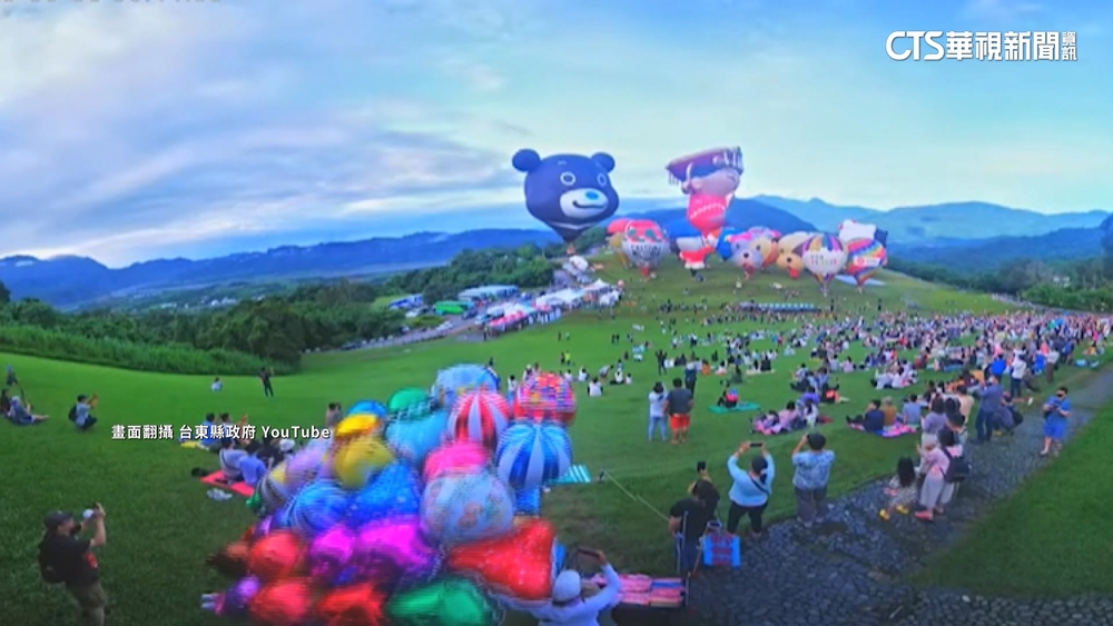 台東熱氣球嘉年華登場　Q版媽祖首次亮相