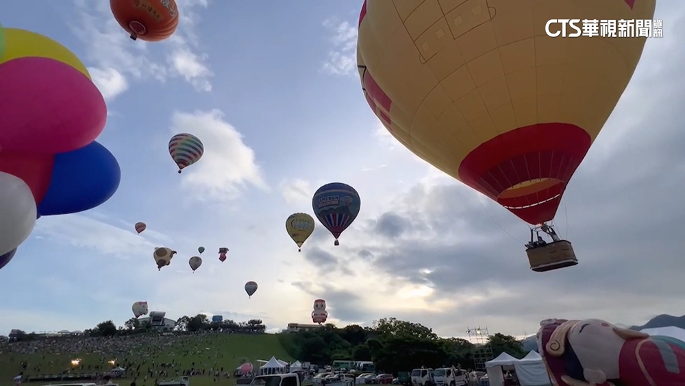 台東熱氣球嘉年華來了　「媽祖」首亮相最吸睛