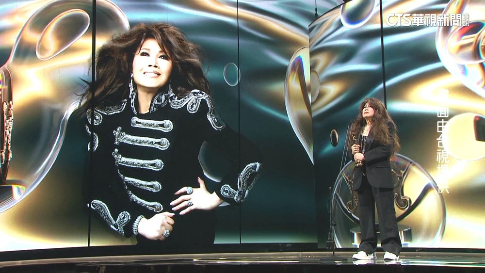 金曲特別貢獻獎　歐陽菲菲清唱「感恩的心」