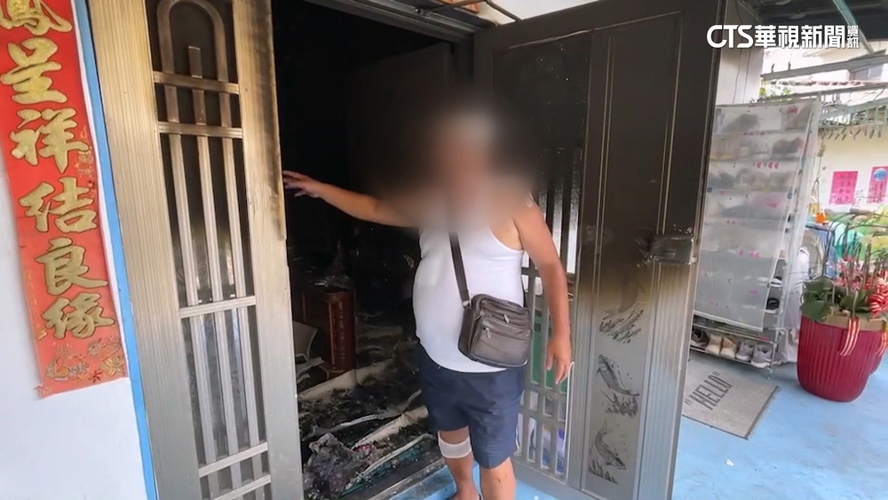 女疑爭產積怨燒祖厝　兄臉背燙傷心有餘悸
