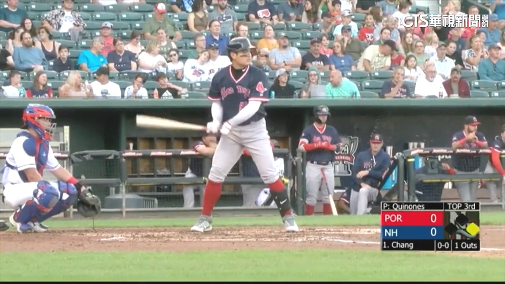 張育成開路先鋒守游擊　2A復健賽敲安