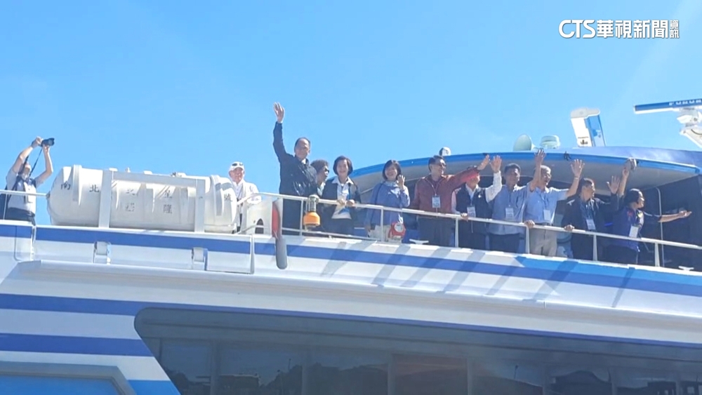蘇澳直航與那國島2小時　游錫堃領踩線團出訪