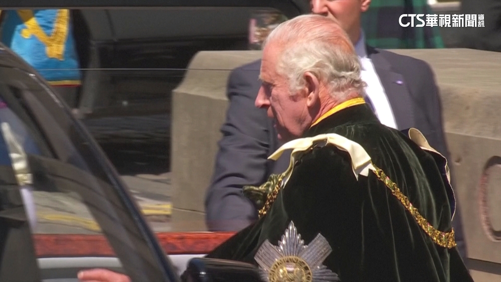 英王查爾斯三世　出席蘇格蘭舉行加冕禮
