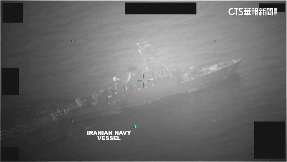 攔截伊朗軍艦扣押油輪　美伊海上角力畫面曝
