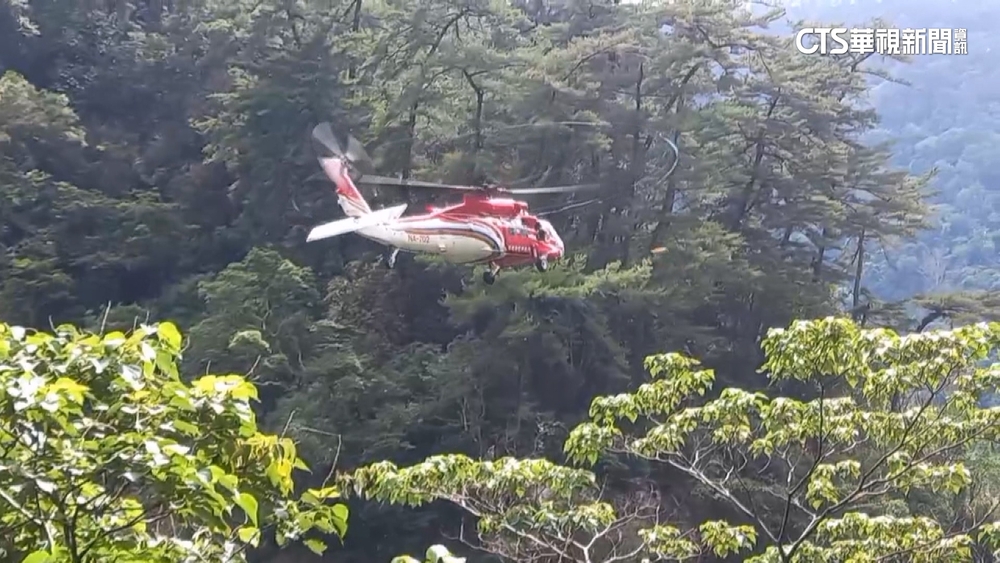 穿鋼索.閃樹林.垂降峽谷　馬崙山救援空勤展技術