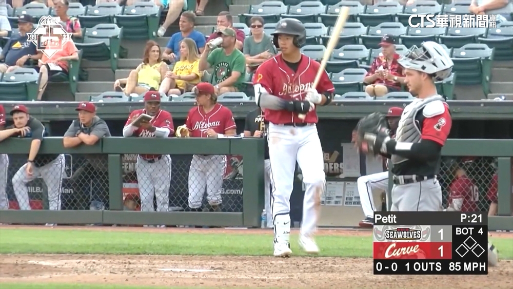 連8場比賽敲安！　海盜2A鄭宗哲單場2安2盜壘
