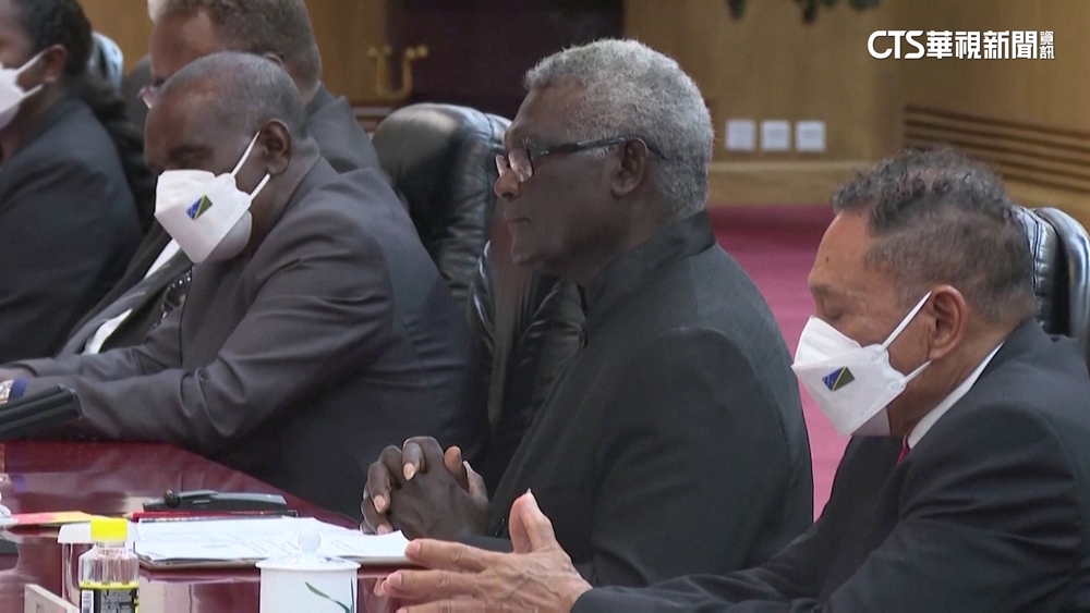 索羅門總理訪中　雙方建立戰略伙伴關係