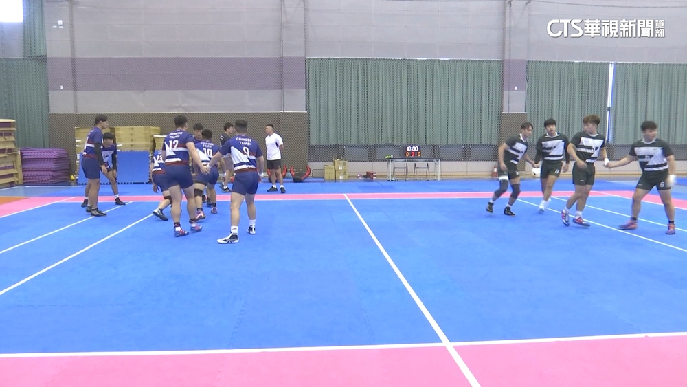 咬牙苦撐圓夢！　台灣男子卡巴迪首闖亞運