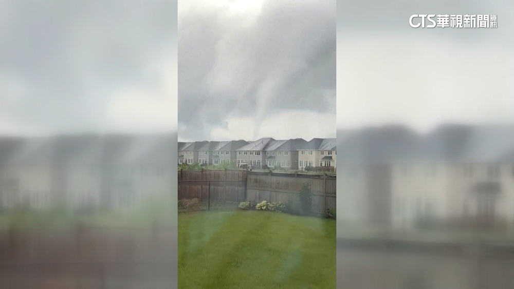 罕見龍捲風襲渥太華　共125房屋受損1人輕傷