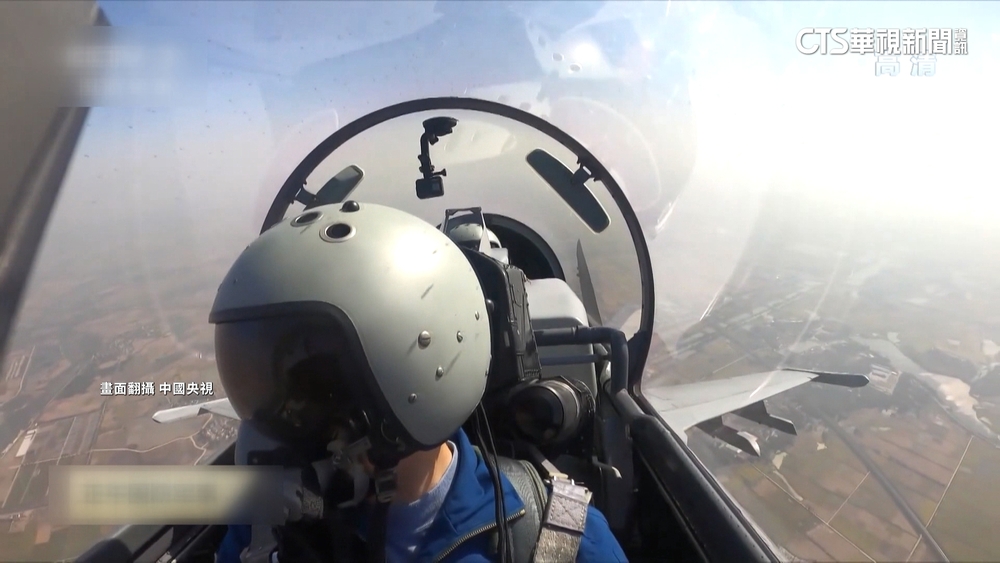 中美軍機台海隔空互嗆！　美軍：這是國際空域