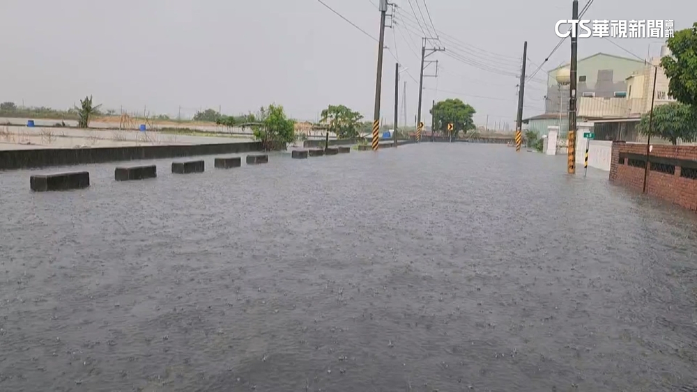「泰利」外圍環流雨灌台南　七股民宅積水預防撤離