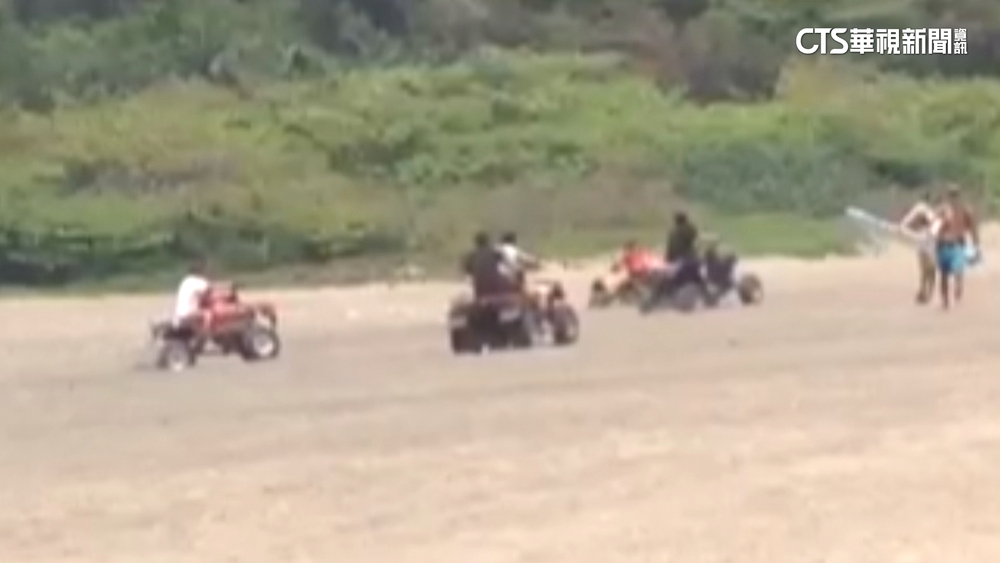 屏東林管處設柵欄　遏阻沙灘車進入國有林地