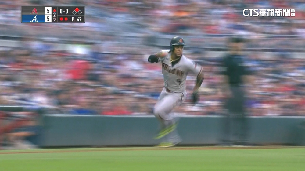 「台美混血大物」秀飛毛腿 「不死三振」衝三壘