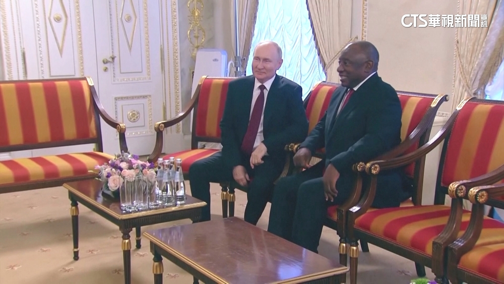 普丁不出席金磚峰會　主辦國南非鬆一口氣