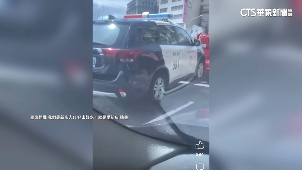 警車違規也被拖？　新店分局：電瓶壞請拖車支援
