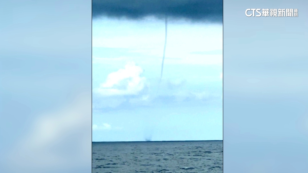 澎湖水龍捲奇景　目斗嶼漁民直擊嘖嘖稱奇