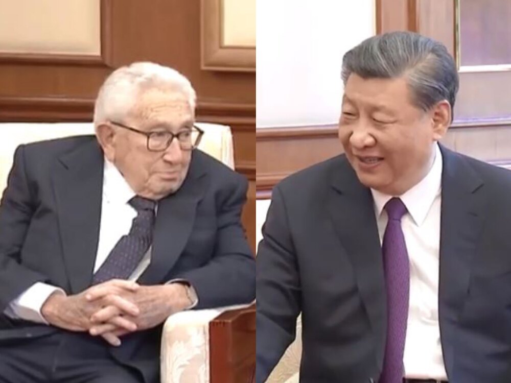 習近平會見美國百歲前國務卿季辛吉　習近平：我們不會忘記老朋友