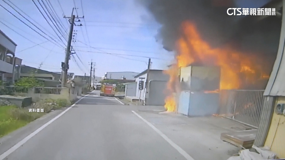 廟駁遶境煙火害工廠起火　監視器曝真相