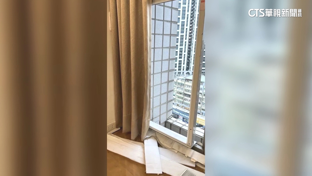 冷氣悚墜17樓砸死女大生　師傅：疑窗框大.冷氣小