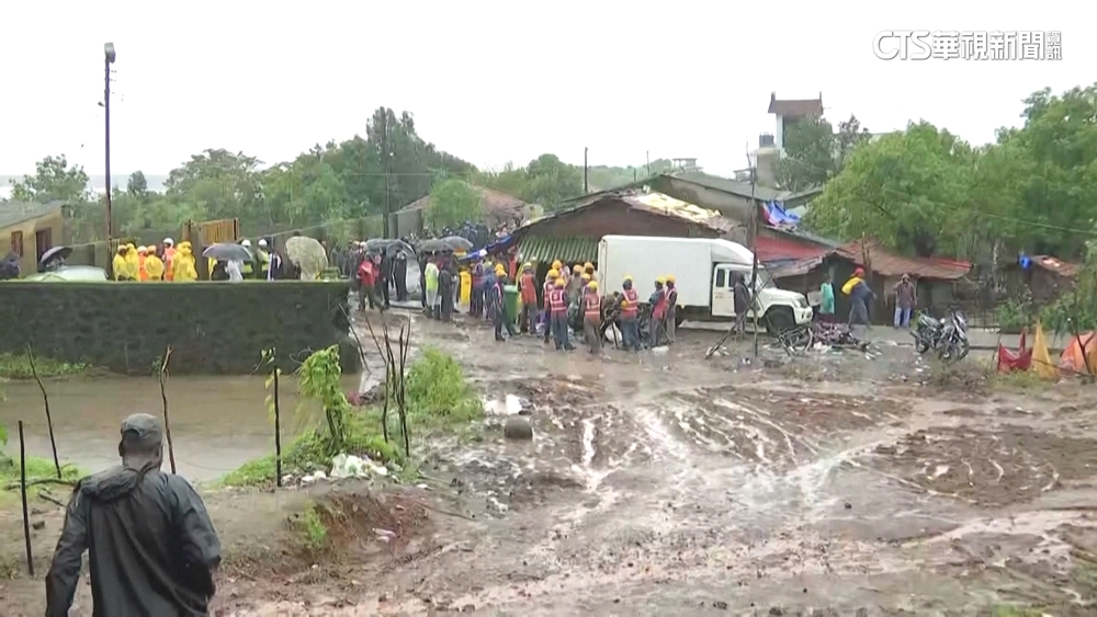 印度西部山崩26死　推測仍有數十人受困