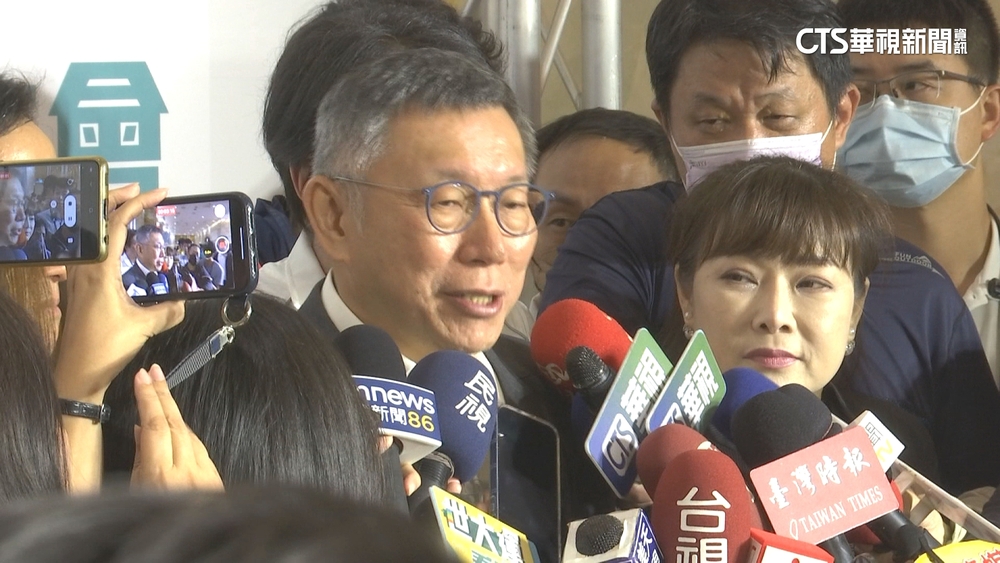 柯文哲南下催票！　談「韓侯合體」：國民黨家務事