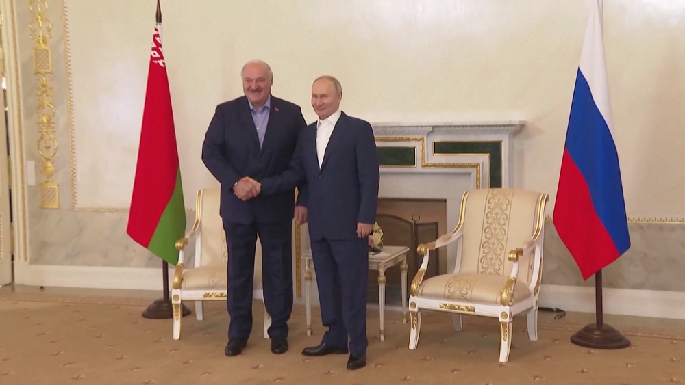 鞏固夥伴關係　白俄總統盧卡申科拜會普丁