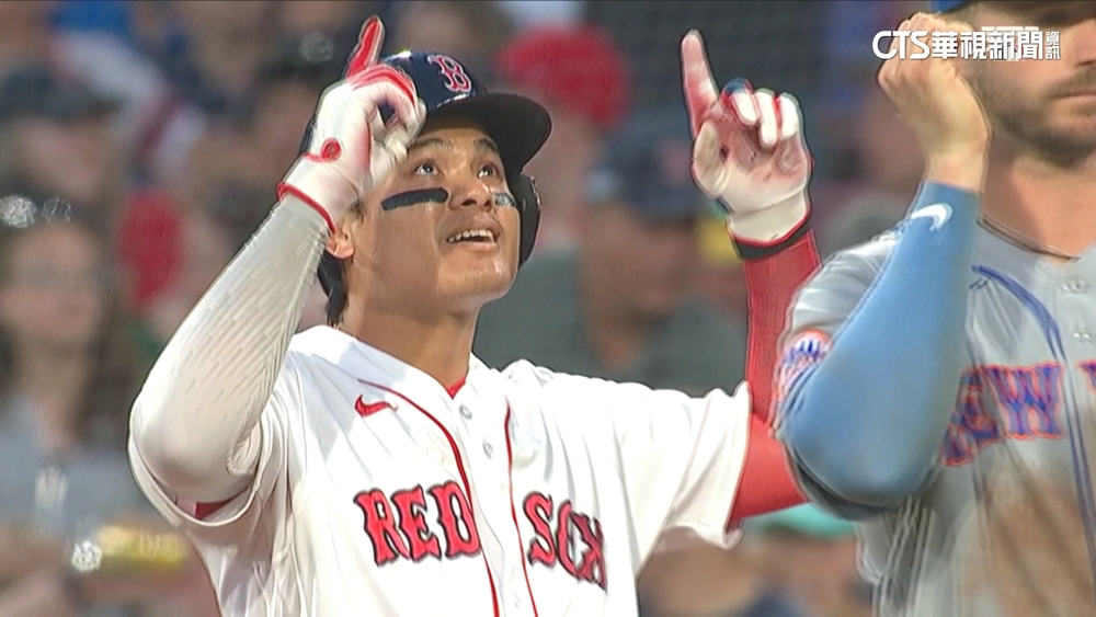 張育成連3戰敲安帶打點　紅襪6：1連勝大都會