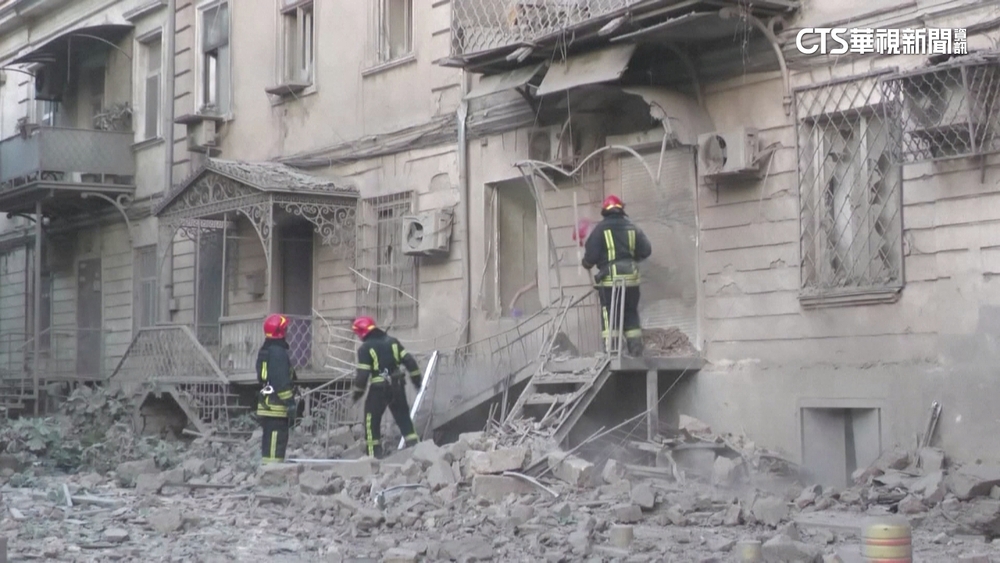 俄羅斯轟炸敖德薩　重創「世界遺產」大教堂