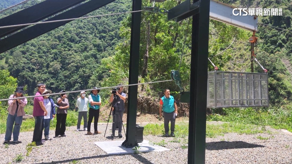 防杜蘇芮沖斷道路　高雄桃源急辦「流籠測試」