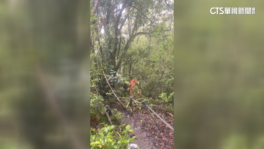 溪水暴漲走不了！　男女紮營受困台東栗松溫泉