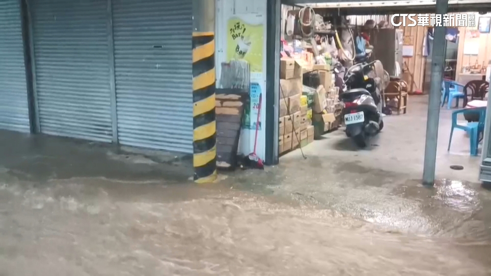 杜蘇芮來勢洶洶 台東強降雨釀淹水災情